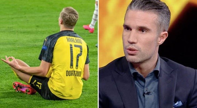 Robin Van Persie Says Erling Haaland Is 'An Unbelievable' Player - Bóng Đá
