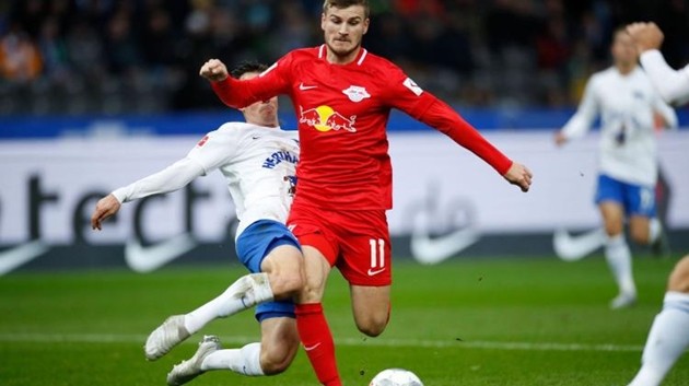 Vượt mặt Man Utd, Liverpool dẫn đầu cuộc đua giành Timo Werner - Bóng Đá