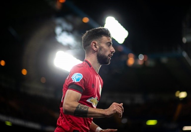 Diogo Jota jokes Bruno Fernandes has stolen his number at Manchester United - Bóng Đá