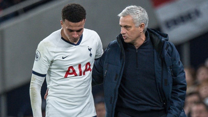 Jose Mourinho explains angry Dele Alli outburst during RB Leipzig defeat - Bóng Đá
