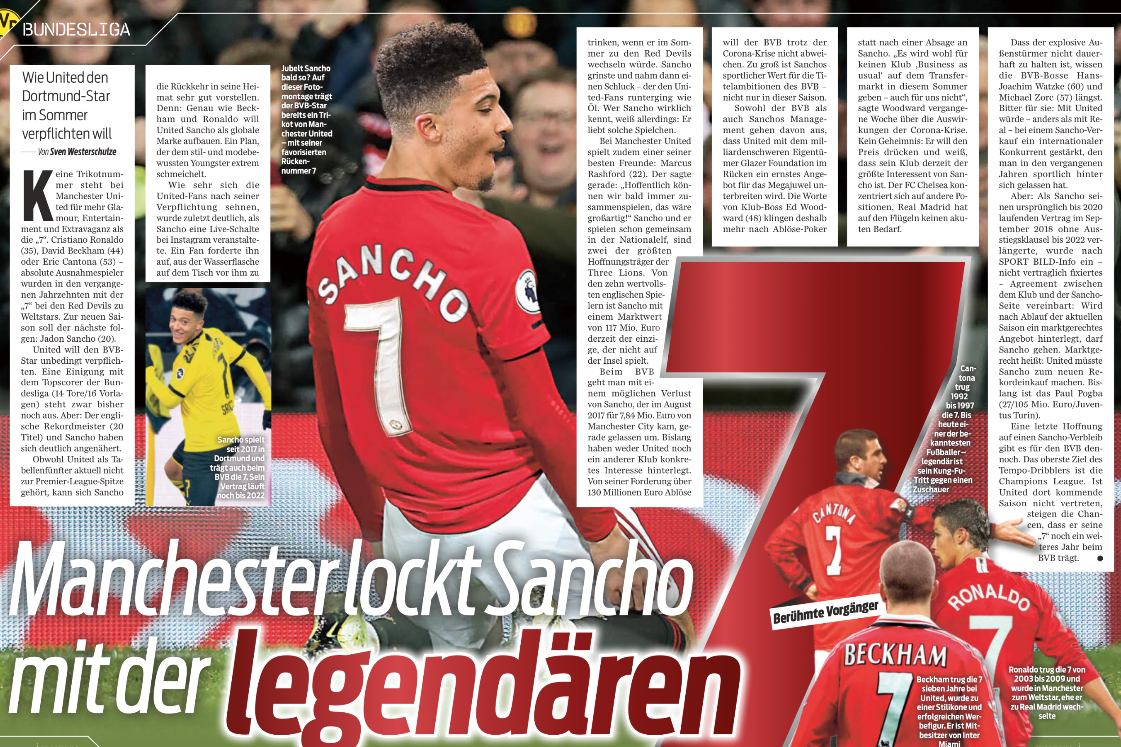 Chuyển nhượng 06/02: Chốt giá Sancho, M.U ký HĐ mới với Pogba; Man City giật bom tấn 100 triệu? - Bóng Đá