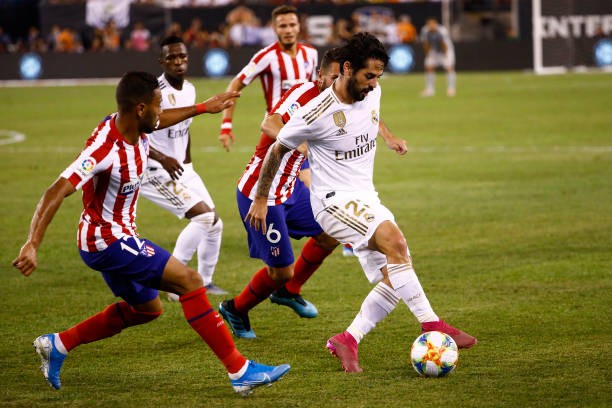 Costa lập poker, Atletico hủy diệt Real trong trận derby có tới 10 bàn thắng - Bóng Đá