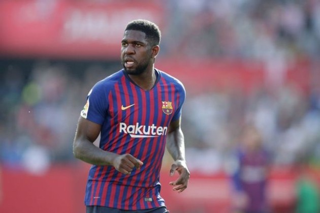 Samuel Umtiti as part of Barcelona's bid to land Neymar would be of interest Paris Saint-Germain - Bóng Đá