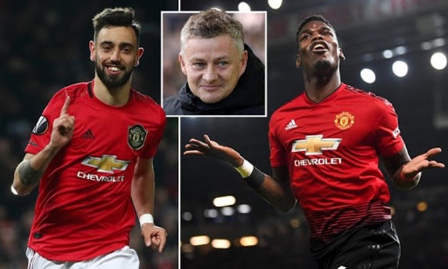 Ole Gunnar Solskjaer has no fears over Paul Pogba-Bruno Fernandes partnership and wants star to stay at Man Utd - Bóng Đá