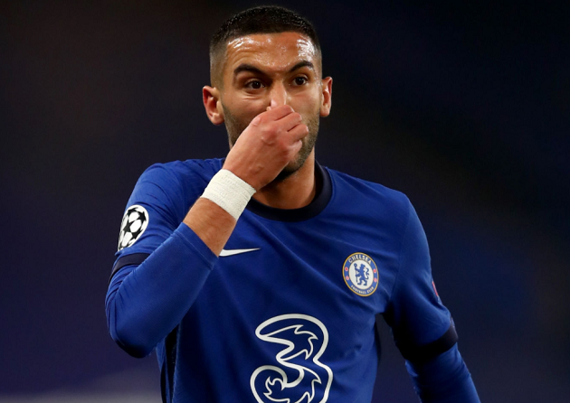 A closer look at Ziyech's lovely looped assist for Hudson-Odoi goal - Bóng Đá