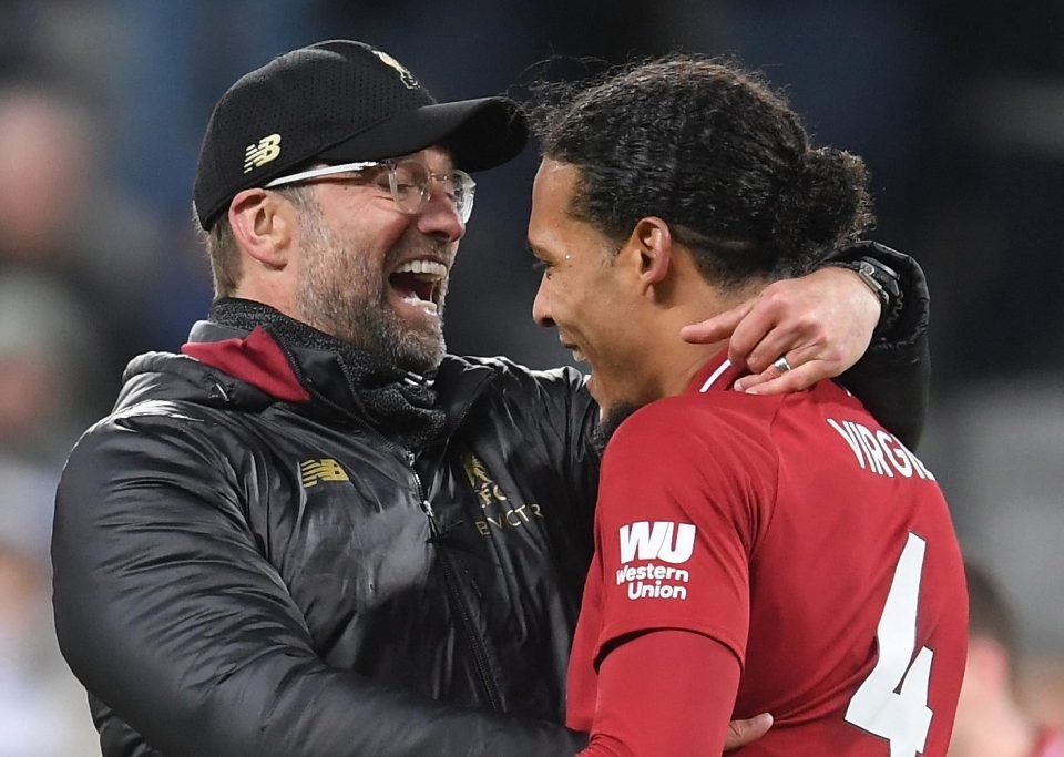 Liverpool’s Jurgen Klopp and Virgil van Dijk are targets for both Real Madrid and Barcelona - Bóng Đá