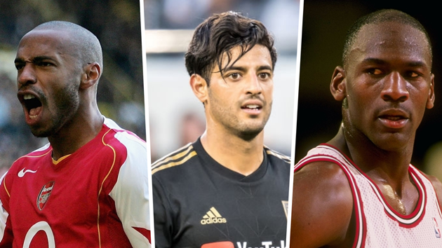 'Henry tried every day to be the best' - Vela says Jordan's Last Dance documentary conjured memories of Arsenal icon - Bóng Đá