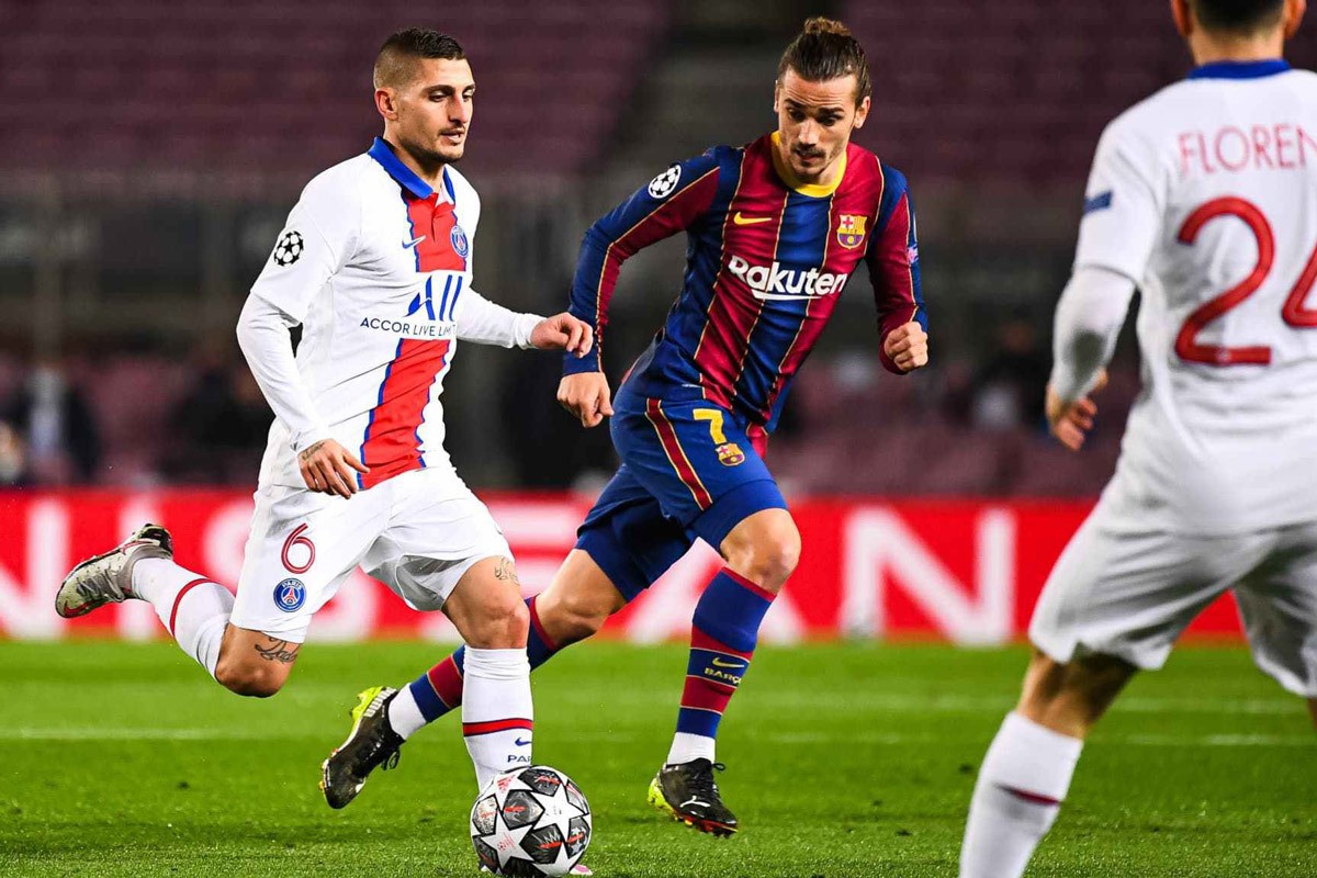 Thống kê PSG 1-1 Barcelona: - Bóng Đá