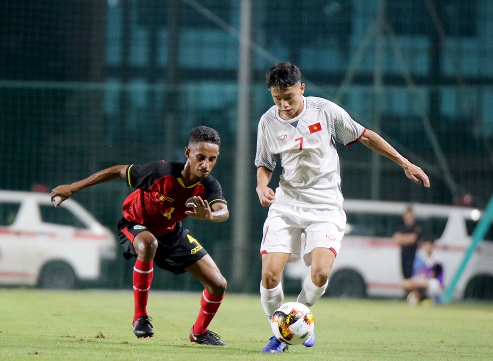 Thắng dễ Timor Leste, U16 Việt Nam khởi động như mơ Vòng loại U16 châu Á 2020 - Bóng Đá