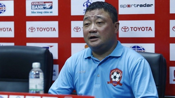 HLV Trương Việt Hoàng hài long với trận hòa trước Than Quảng Ninh - Bóng Đá
