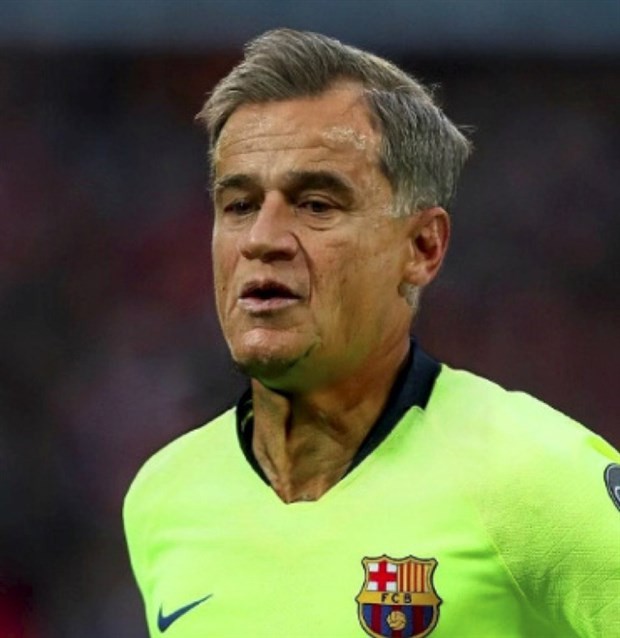 Bộ ảnh Ronaldo, Messi,... khi già làm điên đảo CĐM - Bóng Đá