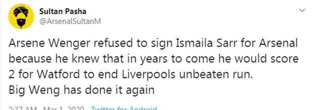 CĐV Arsenal đòi dựng tượng sao Watford tại Emirates - Bóng Đá