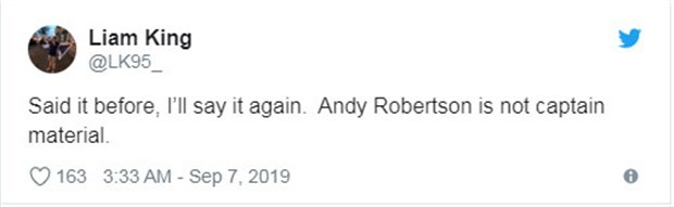 CĐV Scotland đòi tước băng đội trưởng của sao Liverpool  - Bóng Đá