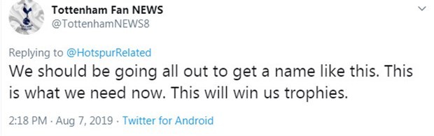 CĐV Tottenham: 