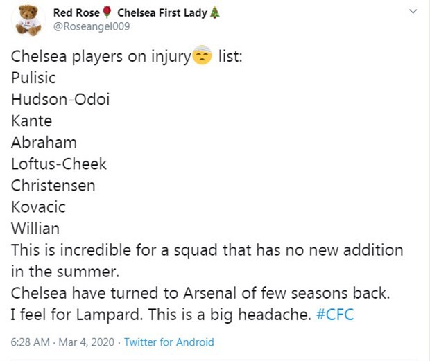 Đại thắng FA Cup, tại sao CĐV Chelsea vẫn 