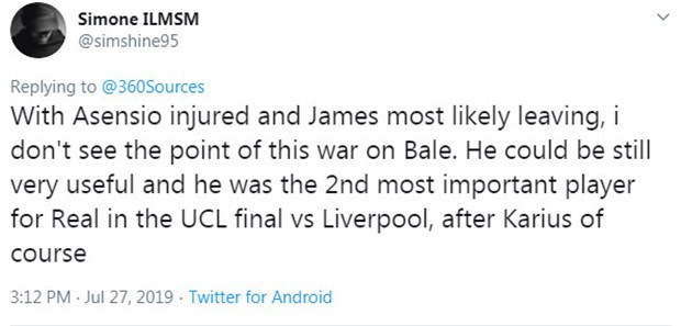 CĐV Real nói gì về 