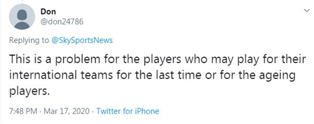 NHM thế giới nói gì về việc EURO 2020 bị 