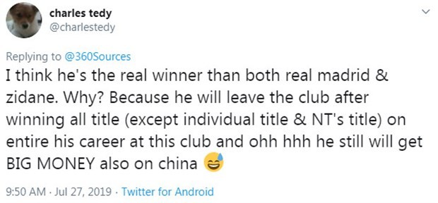 CĐV Real nói gì về 