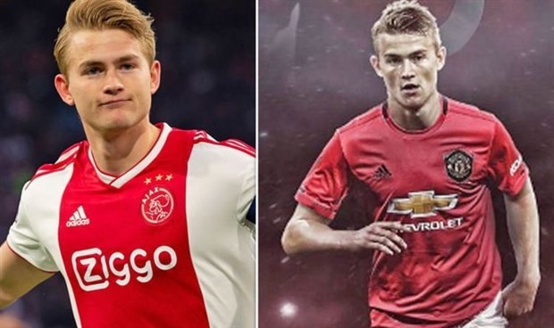 CĐV Man Utd tức điên vì De Ligt rẻ hơn Maguire - Bóng Đá