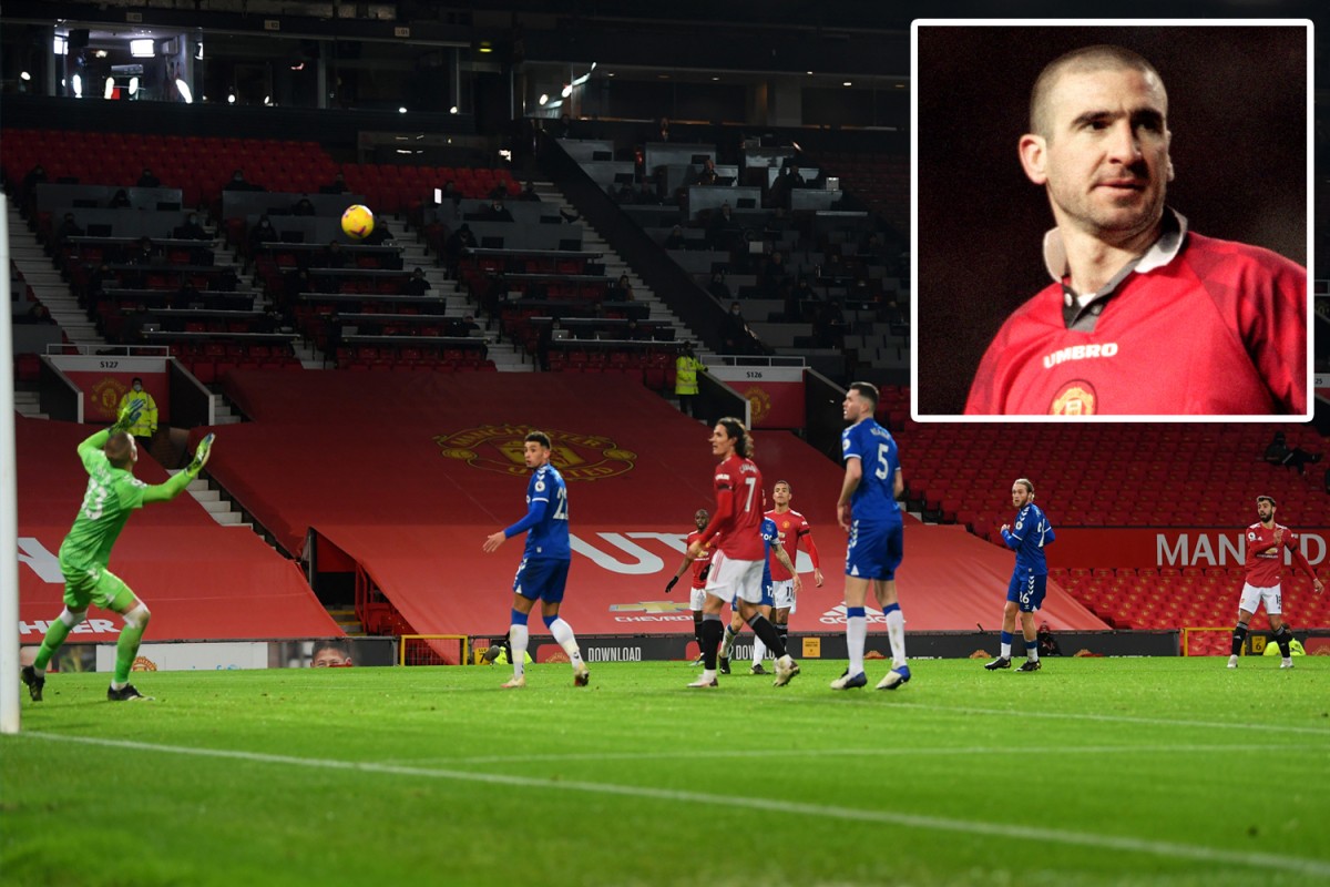 Bruno Fernandes tái hiện hình ảnh Cantona với siêu phẩm vào lưới Everton - Bóng Đá