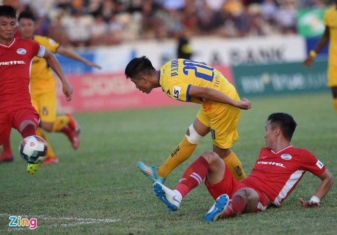 Đôi công hấp dẫn, SLNA và Viettel cống hiến trận cầu mãn nhãn - Bóng Đá