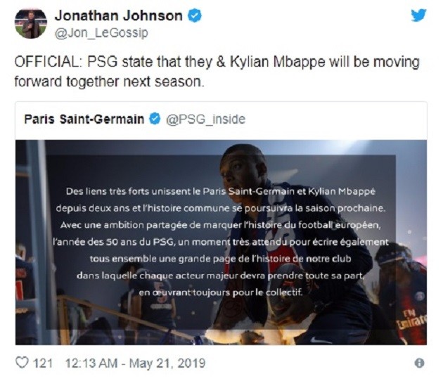 XONG! Tương lai Kylian Mbappe đã được định đoạt - Bóng Đá