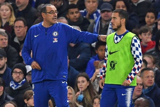 Hazard giải thích lý do Maurizio Sarri là huấn luyện viên phù hợp nhất với Chelsea - Bóng Đá