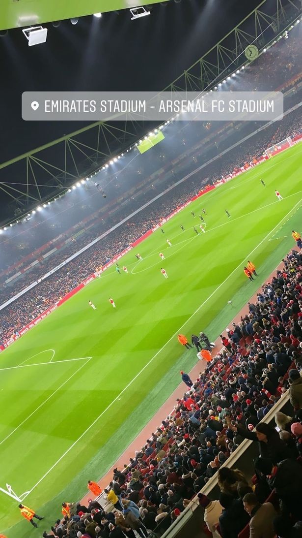 Barcelona defender Samuel Umtiti in stands to watch Arsenal vs Man Utd - Bóng Đá