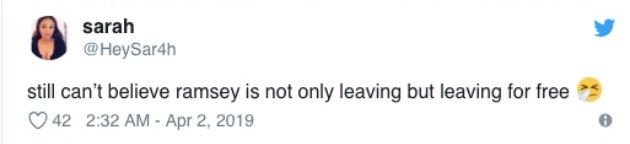 Fan Arsenal: Thật không thể tin Ramsey rời đi với giá... 0 đồng - Bóng Đá