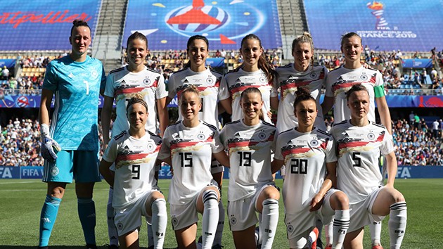 ảnh: nữ Đức thắng nữ Nam phi - Bóng Đá