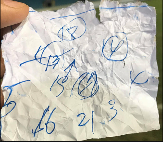 Lộ nội dung mảnh giấy HLV Park Hang-seo gửi cho Quang Hải - Bóng Đá