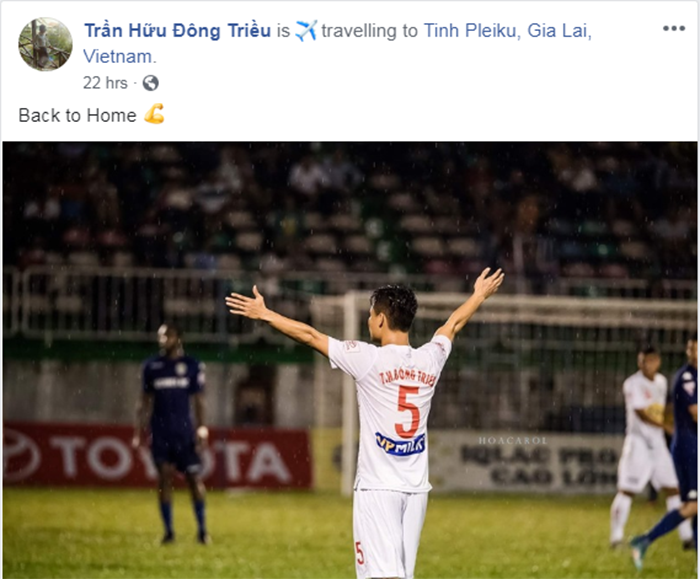 Trần Hữu Đông Triều trở về Pleiku: Cùng ra sân nhưng đã ở 2 đầu chiến tuyến - Bóng Đá
