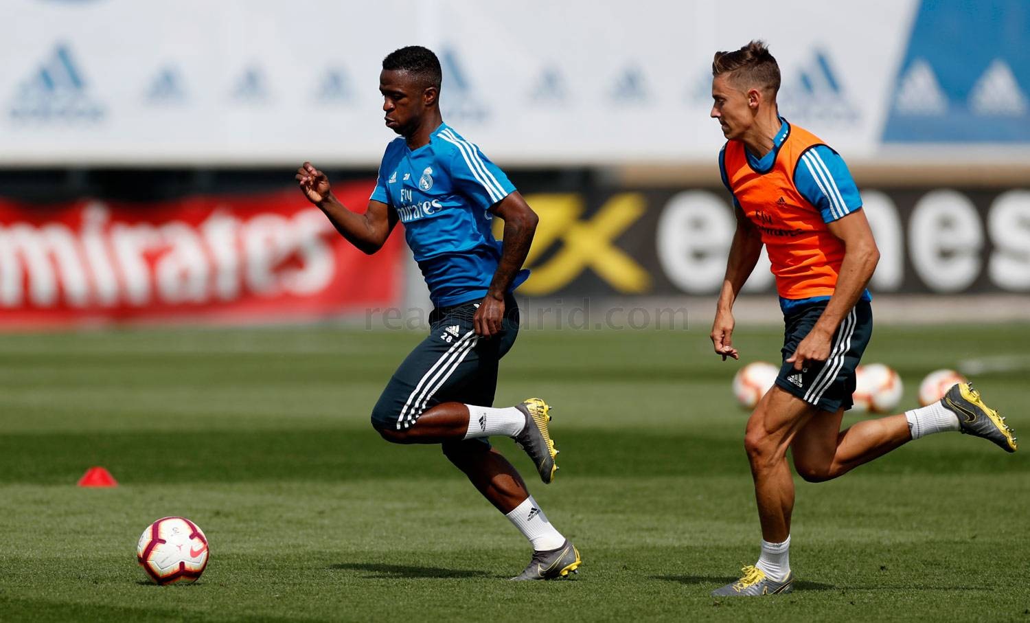 real tập luyện - Bóng Đá