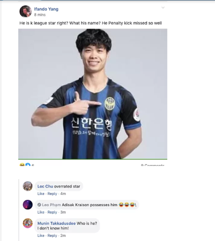 Báo châu Á: Công Phượng sút luân lưu hỏng ăn, cư dân mạng phản ứng trái chiều - Bóng Đá