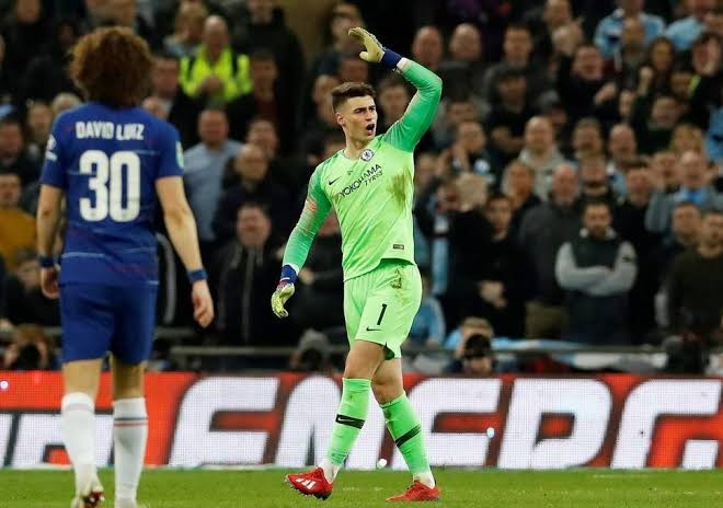 ảnh Kepa từ chối thay người - Bóng Đá