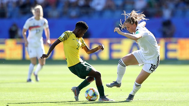 ảnh: nữ Đức thắng nữ Nam phi - Bóng Đá