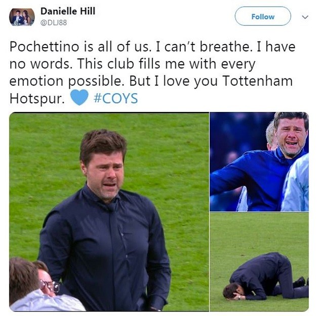 Sau chiến tích vĩ đại, Pochettino rơi nước mắt, học trò quẩy xuyên đêm - Bóng Đá