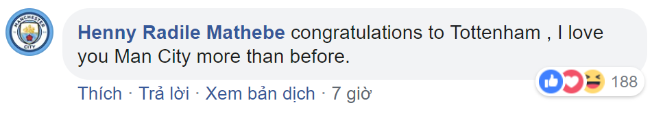 Muôn màu cảm xúc sau chiến thắng của Tot: Fan MC và Liverpool đại chiến - Bóng Đá