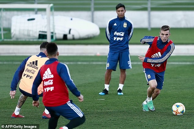 Argentina tập luyện - Bóng Đá