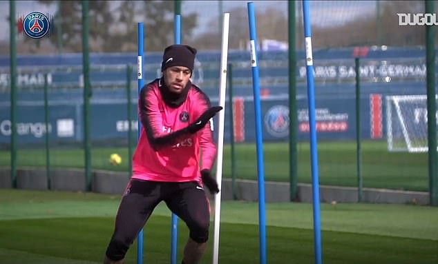 neymar trở lại tập luyện - Bóng Đá