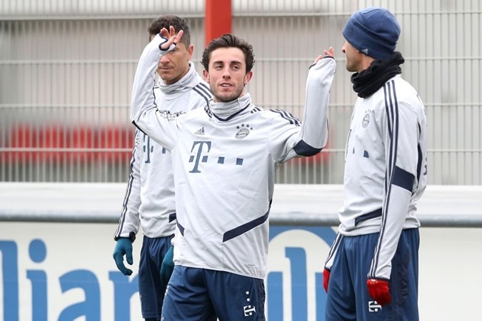 Álvaro Odriozola in today's training - Bóng Đá
