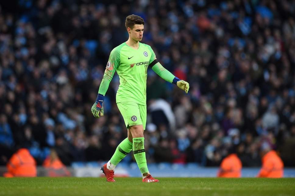 ảnh Kepa từ chối thay người - Bóng Đá