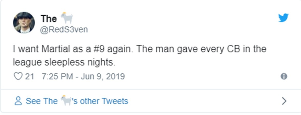 Manchester United fans make Anthony Martial shirt number demand - Bóng Đá