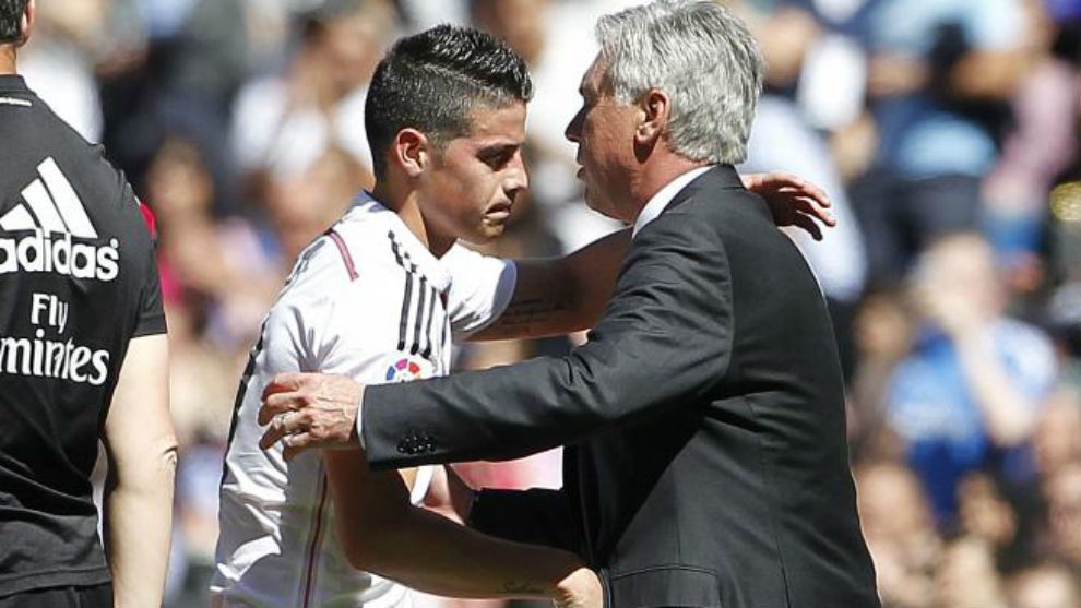 ancelotti wants james Rodríguez - Bóng Đá