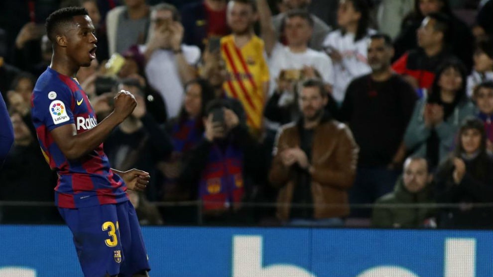 Ansu Fati: The youngest player to score a brace in LaLiga Santander - Bóng Đá