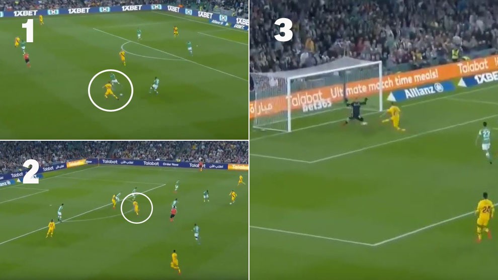 Incredible De Jong: He starts the move, runs 80 metres and scores a goal - Bóng Đá