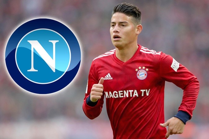James đến Napoli mức phí 100 triệu euro - Bóng Đá