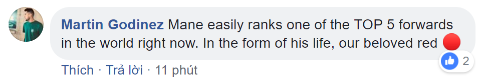 mane is our frontline bulldog..look at his energy - Bóng Đá