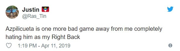 Fan Chelsea chê Azpilicueta - Bóng Đá