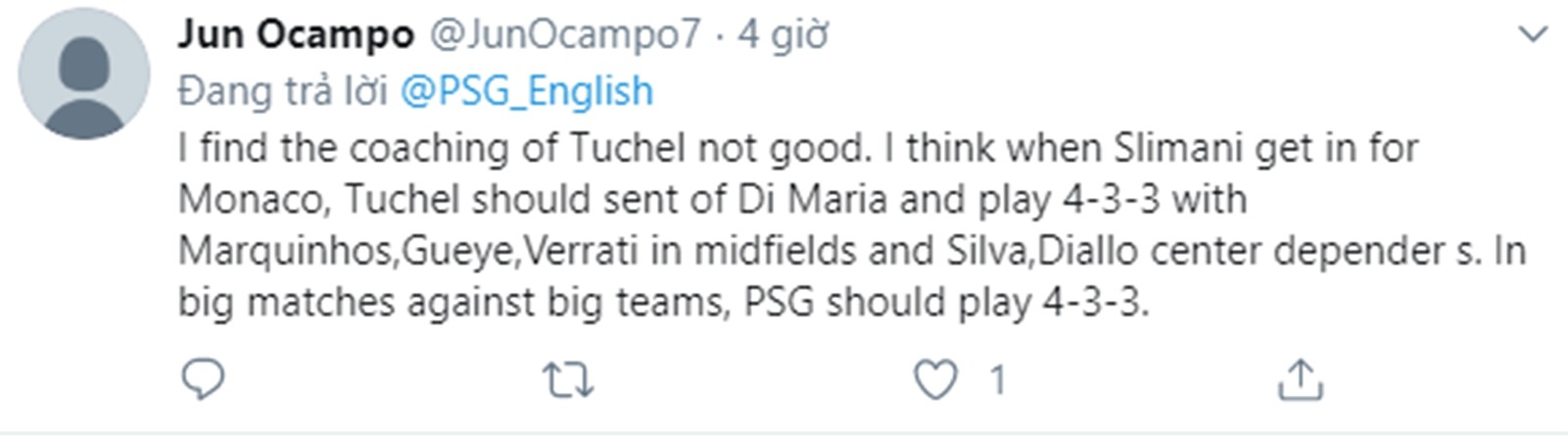 NHM PSG nói về sơ đồ có Neymar, Mbappe, Di Maria, Icardi - Bóng Đá